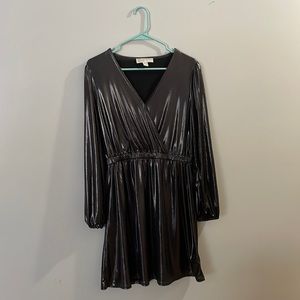Michael Kors Black Metallic Dress